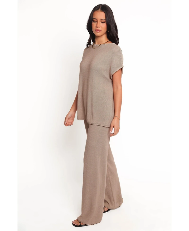 Petal and Pup Women's Stassia Knitted Pant Set