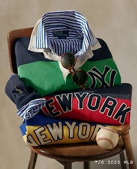 Polo Ralph Lauren Unisex Yankees Rugby Shirt