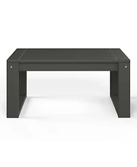 Modern Outdoor Hdpe Rectangle Patio Coffee Table