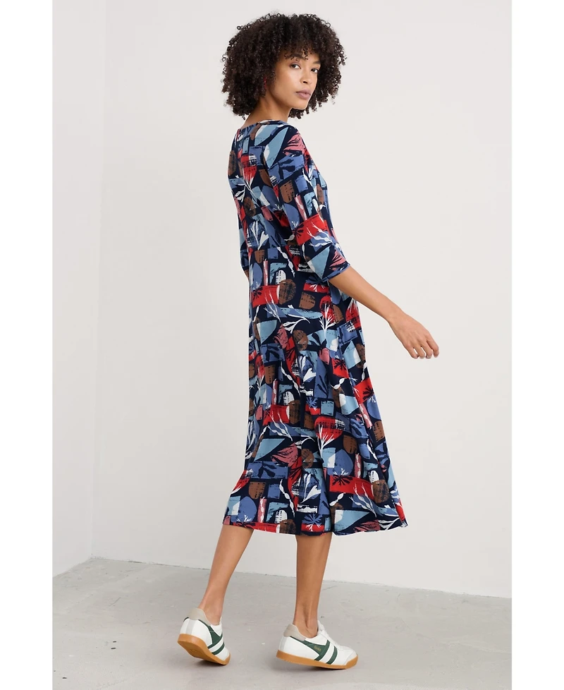 Seasalt Cornwall Women's 3/4 Wild Bouquet Dress