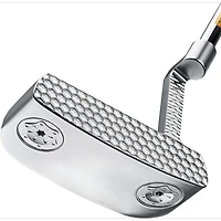 Wosofe 34inch Golf Club Putter Men's Right Hand with Black Red HeadCovers Pu Grip Cnc Steel Mallet Professional