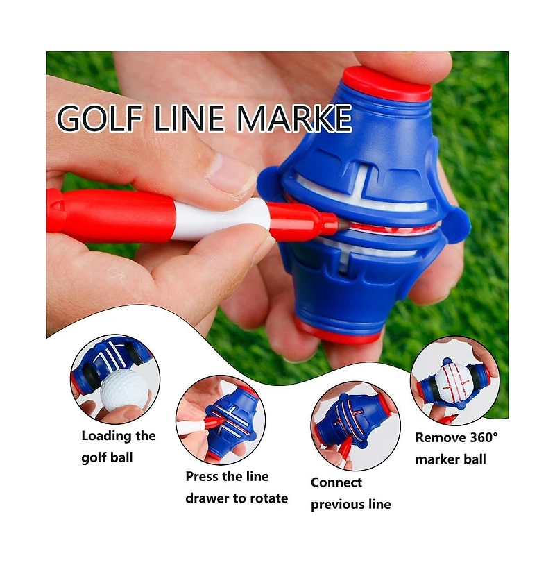 Wosofe Golf Ball carry bag golf tee bag with hook portable waist bag golf ball storage bag can hold 3 golf balls and 3 tees