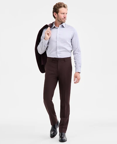 Calvin Klein Men's Slim-Fit Solid Dress Pants