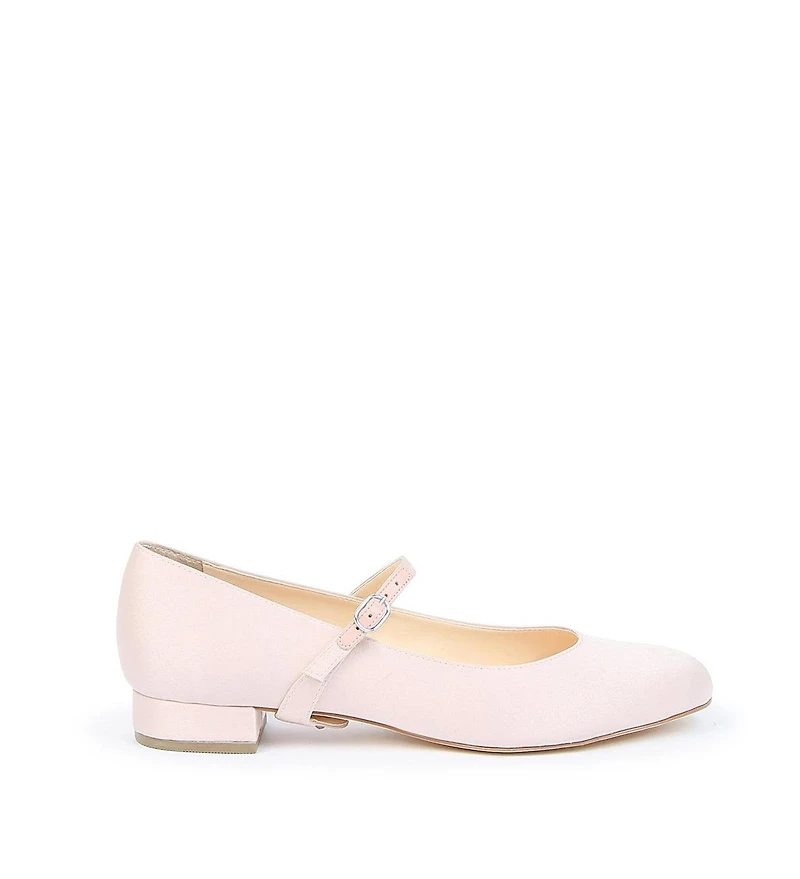 Alterre Women's Rose Satin Twiggy Customizable Ballet Flats