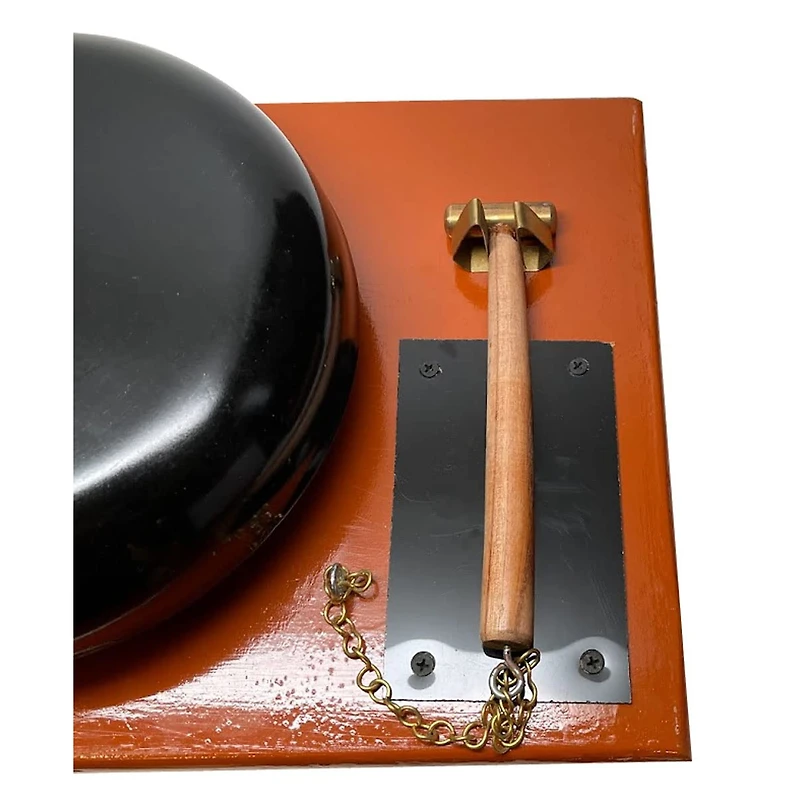 Professional Steel Gong Fight Bell and Hammer Set