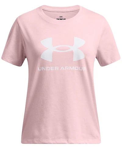 Under Armour Big Girls Big Logo Graphic Short-Sleeve T-Shirt