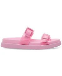 Dv Dolce Vita Women's Ubar Double Buckle Footbed Flat Sandals