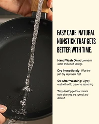 Alva Forest 4pc Carbon Steel Frying Pan & Wok Set