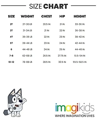 Bluey Little Boys Muffin Matching Family T-Shirt