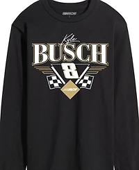 Airwaves Men's Nascar Kyle Busch 8 Long Sleeve T-Shirt