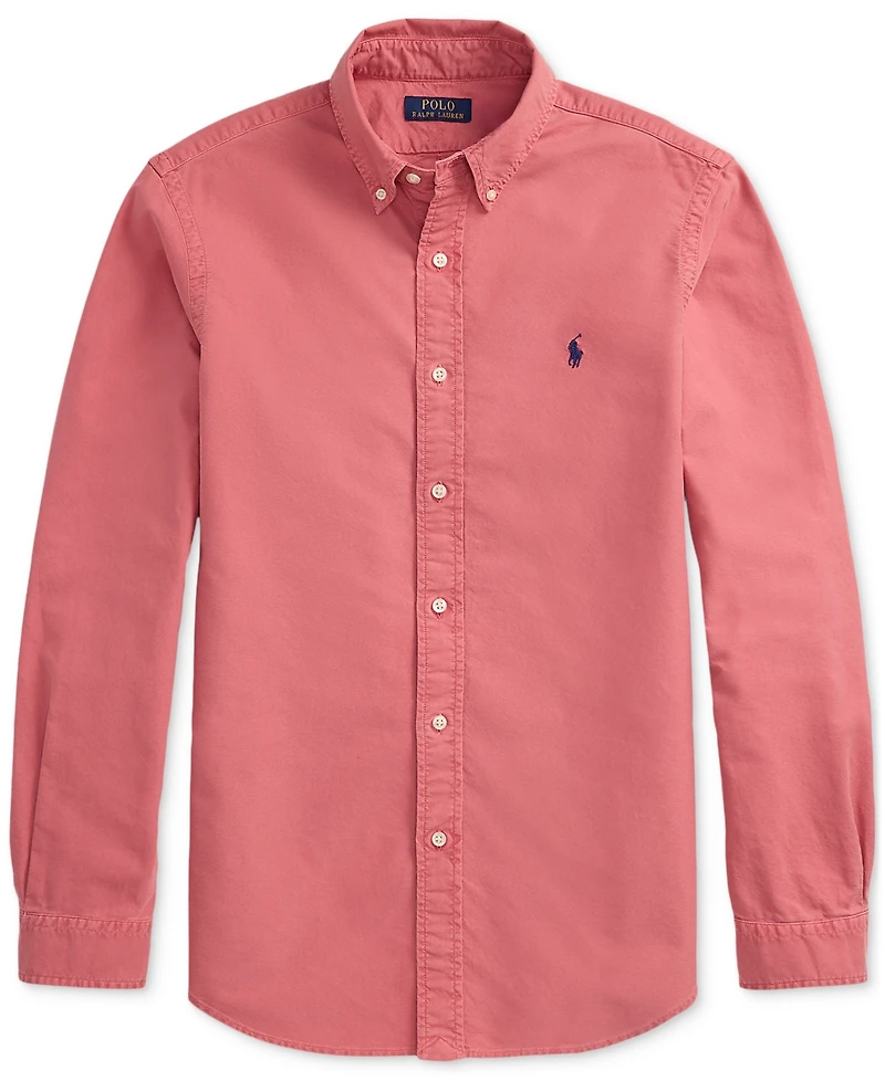 Polo Ralph Lauren Men's Garment-Dyed Oxford Shirt