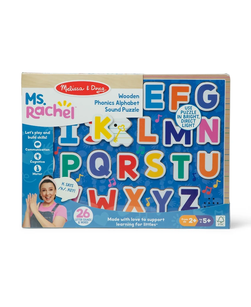 Ms. Rachel Alphabet Phonics Puzzle