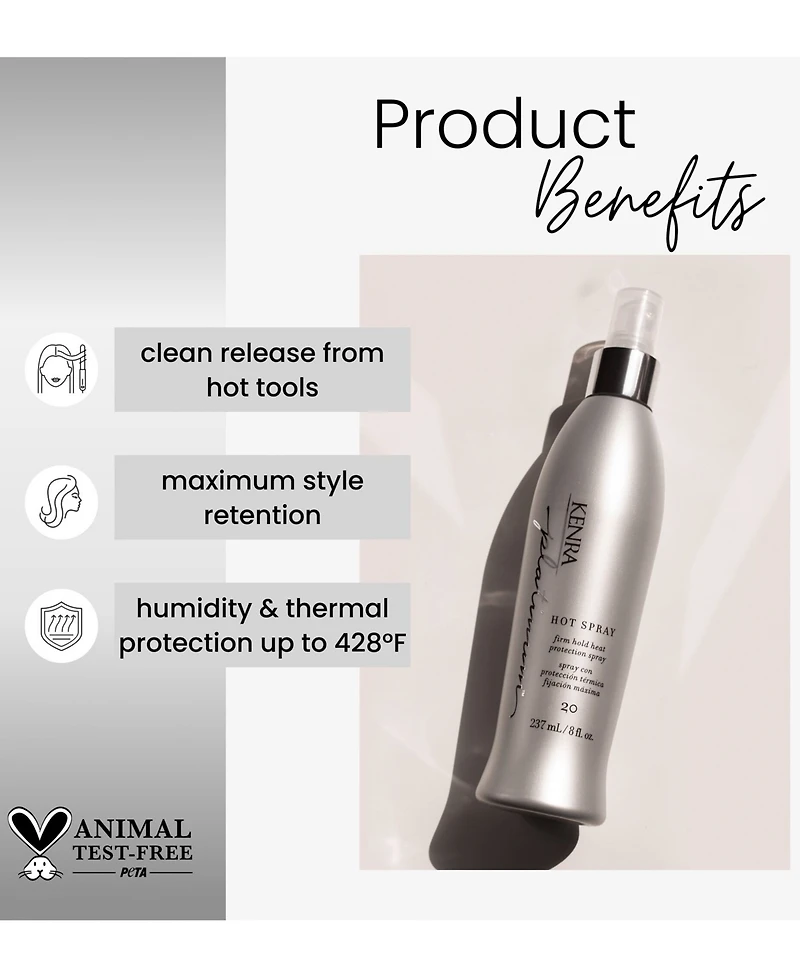 Kenra Professional Platinum Hot Spray 20, 8oz