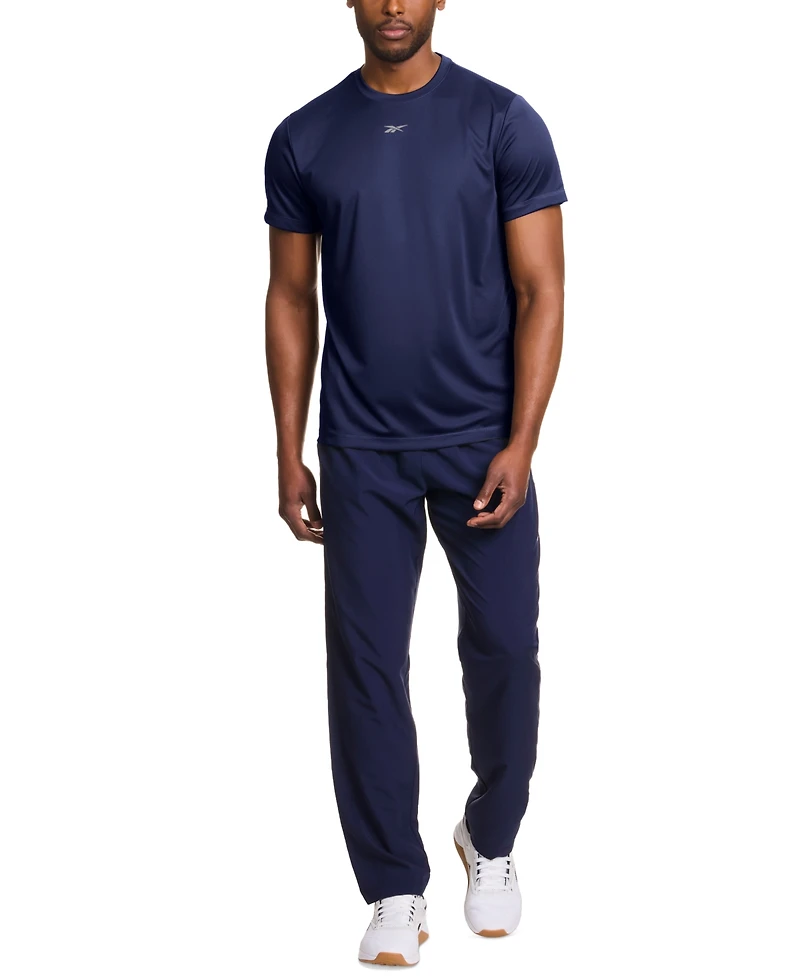 Reebok Men's Tech Regular-Fit Logo T-Shirt
