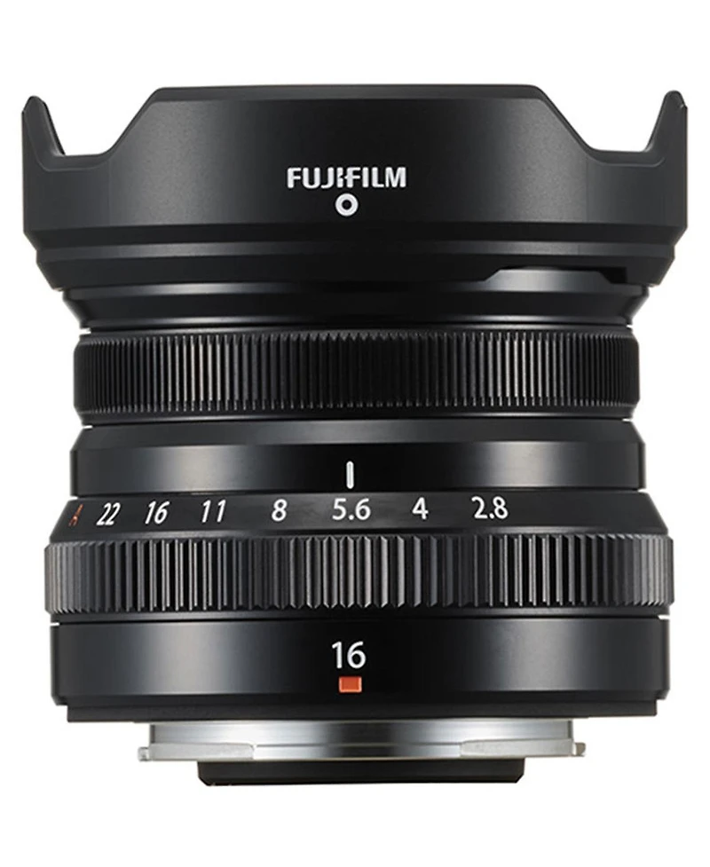 Fujifilm Xf 16mm f/2.8 R Wr Lens, Black