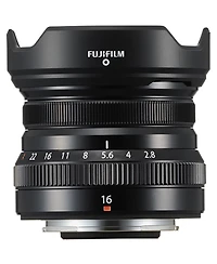 Fujifilm Xf 16mm f/2.8 R Wr Lens, Black