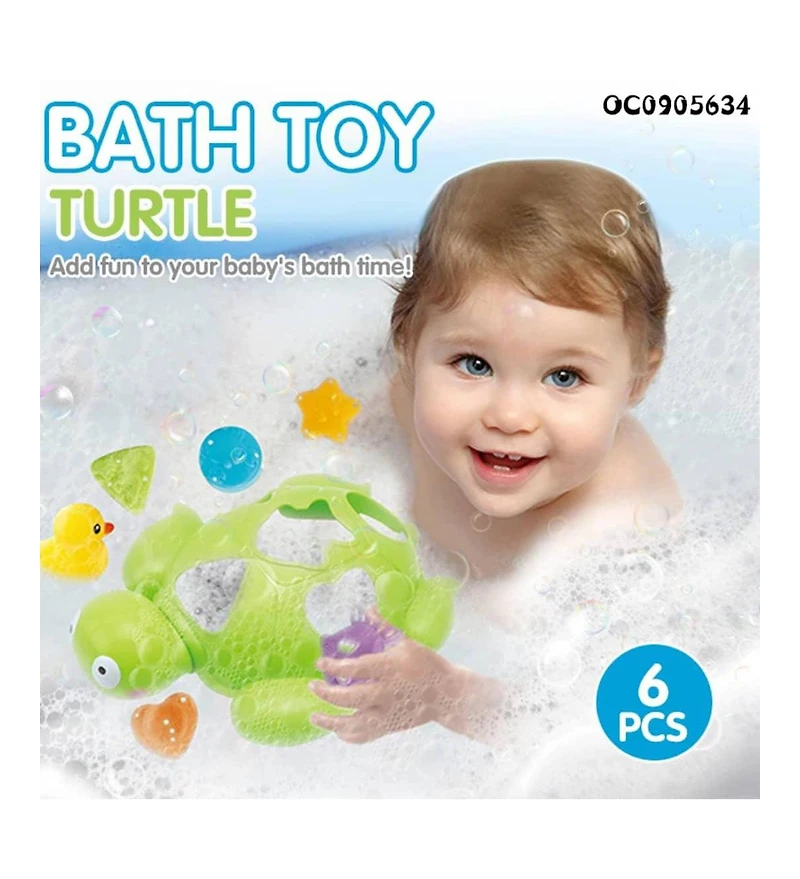 Sperric Toddler Turtle Shape Sorter Toy with 6 Colorful Blocks, Sorting & Matching Puzzle Toy 1-3, Fun & Engaging Learning Toy for Shape Recognition,