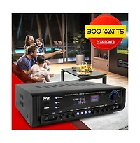 Pyle 300W Digital Home Theater Stereo Receiver - PT390AU