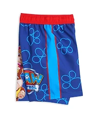Paw Patrol Toddler Boys Pullover Rash Guard and Swim Trunks Outfit Set