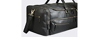 Luxorro 100% Full Grain Leather Duffel Bag