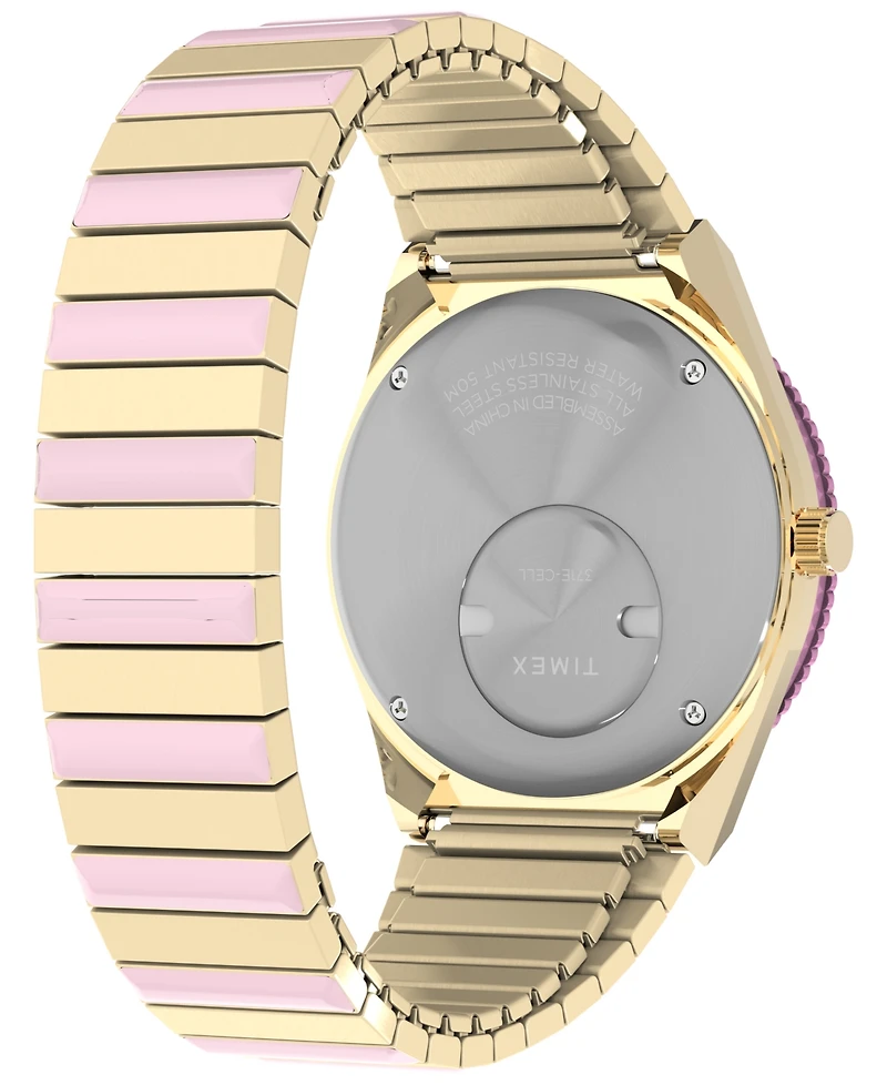 Timex Women's Quartz Analog Two-Tone Stainless Steel Watch, 36mm