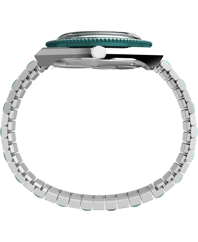 Timex Women's Quartz Analog Two-Tone Stainless Steel Watch