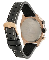 Avi-8 Men's Hawker Hunter Atlas Dual-Time Chronograph Leather Strap Watch