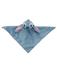 Lambs & Ivy Baby Disney Baby/Toddler Stitch Plush Security Blanket Lovey - Blue