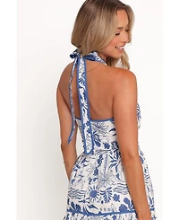 Petal and Pup Women's Fernanda Halterneck Maxi Dress