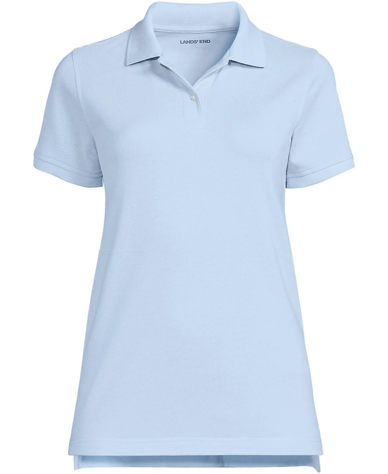 Lands' End Women's Short Sleeve Mesh Polo Shirt