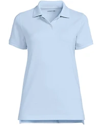 Lands' End Women's Short Sleeve Mesh Polo Shirt