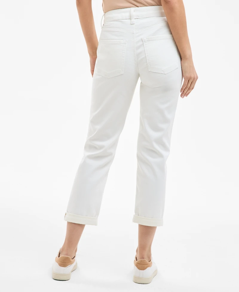 Style & Co Women's High Stretch Mid-Rise Girlfriend Jeans, Exclusively at Macy's