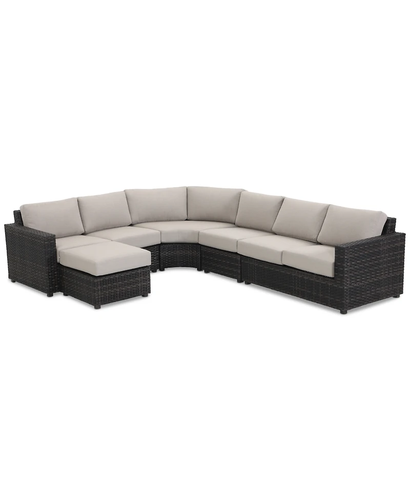 Ember Outdoor 5pc Sectional, Created for Macy's