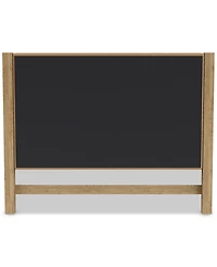 Davie King Leather Bed, Created for Macy's