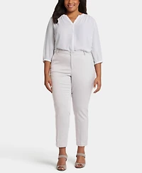 Nydj Plus Sadie Slim Pants