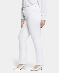 Nydj Plus Marilyn Straight Jeans