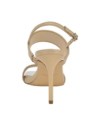 Calvin Klein Women's Amour Double Band Slingback Stiletto Sandals
