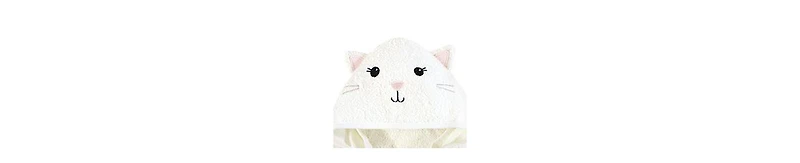 Hudson Baby Girls Animal Hooded Towel 2Pk (Cotton Poly