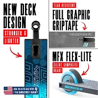 Pro Stunt Scooter for Kids Ages 8 - 12 – Lightweight Durable Trick Scooter for Skatepark and Street – Madd Gear MG3