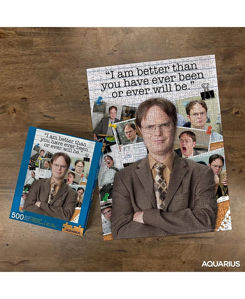 The Office Dwight Schrute Quote 500 Piece Jigsaw Puzzle