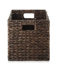 Casafield 10.5" x 10.5" Water Hyacinth Storage Baskets