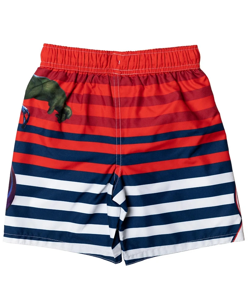 Avengers Toddler Boys Marvel Spider-Man Spidey and His Amazing Friends Upf 50+ Swim Trunks to