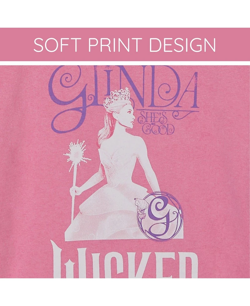 Wicked Girls Universal Studios Boxy Drop Shoulder T-Shirt