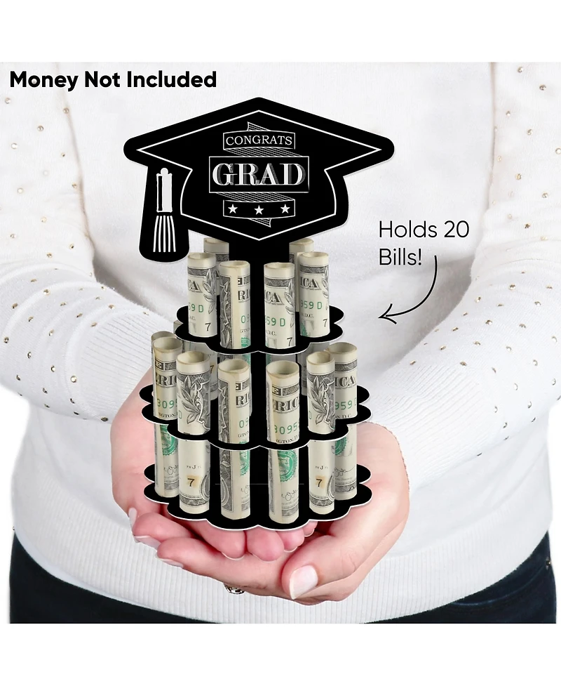 Assorted Grad - Diy Graduation Party Money Holder Gift - Cash Cake