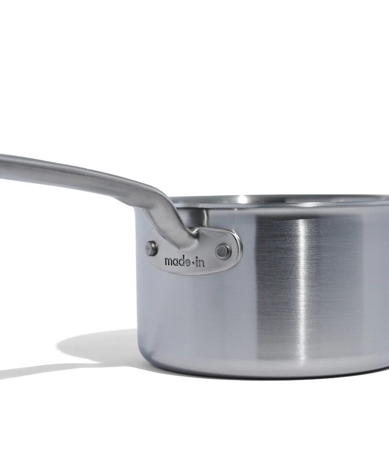 Made In Stainless Steel Clad 2-Quart Saucepan with Lid