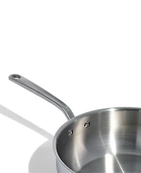 Made In Stainless Steel Clad 5-Quart Saucier with Lid