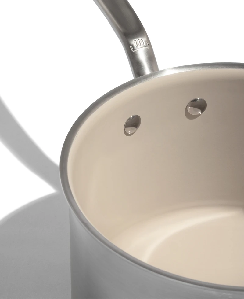 Made In CeramiClad 4-Quart Saucepan with Lid