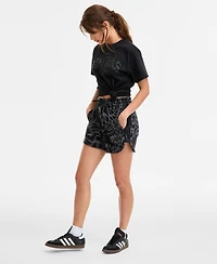 adidas Women's Essentials Printed Pull-On Short