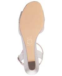 Nina Women's Flora Almond Toe Wedge Sandals