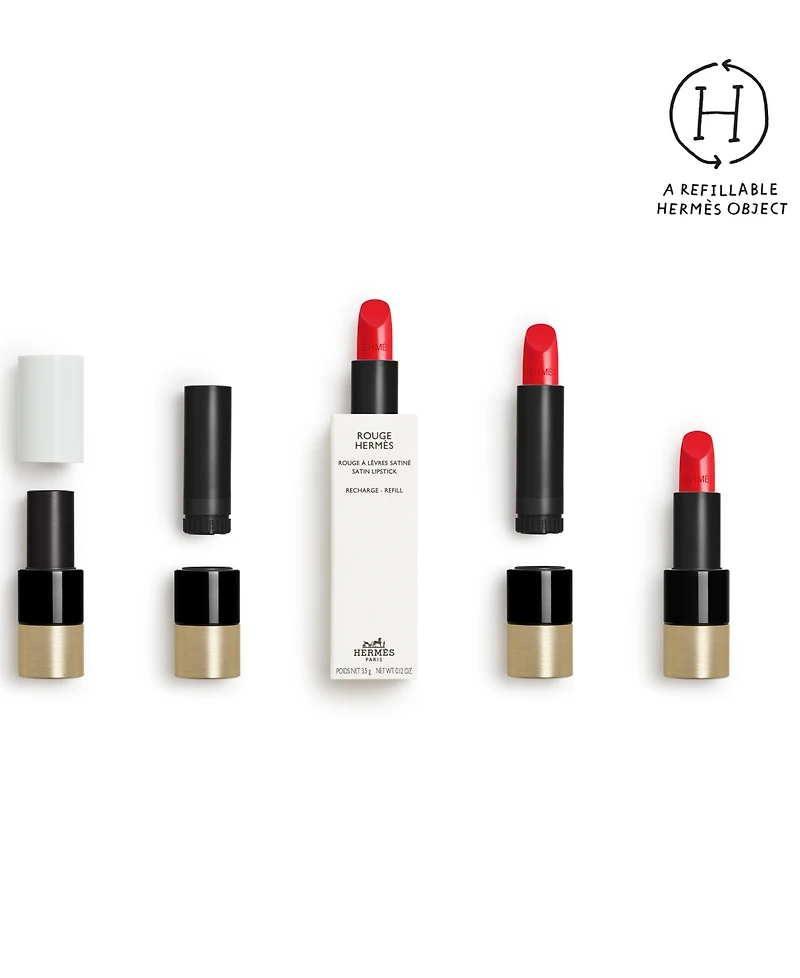 Rouge Hermes Satin Lipstick Refill